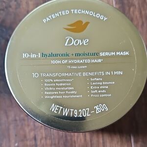 Dove 10-in-1 Hyaluronic + Moisture Serum Mask — Gold